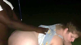 BBW & BBC Fucking in the Golf Course and BJ in Car Wash