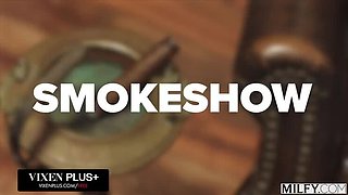 Brooklyn Chase Blonde MILF Double Teamed By Young Studs