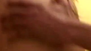 Hot orgy with brunette and blonde