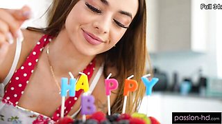 Big cock scene with pretty Nikki Nicole from Passion HD