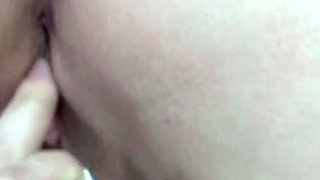 Violet Vixen Part 1 Amateur Blonde with Big Natural Tits Gagging on Huge Dildo POV