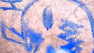 Indian Desi Boy Big Brown cock with Happy Halloween