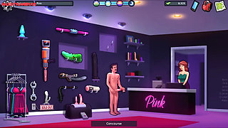 Two Pervert Tenants Caught Their Horny Landlady Masturbating in Her Room - Summertime Saga 3D Animated Porn Game