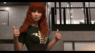 Futanari adventure in anime: wild cartoon fantasies and erotic 3D fun with Misskitty2k