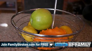 Fresh stepsibling rules: stepbro calls dibs on Holly Day's bum and mouth, she claims his penis