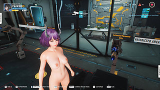 A succubus was plumped full of fluids