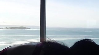 Seaview Striptease and Squirting
