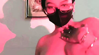Beautiful woman is satisfying herself part 1