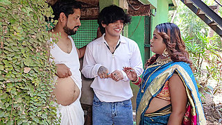 Indian two boys fucks bhabhi hardcore sex deep thorat
