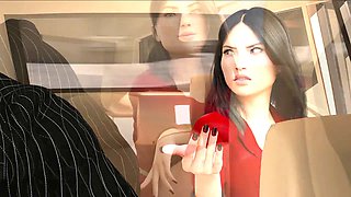 Nude fashion show with anime vibes and big boobs