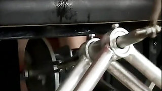 My husband caught me getting my pussy fucked by my sex machine