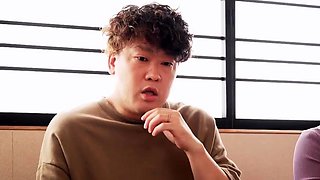 Asian schoolgirl enjoy group sex