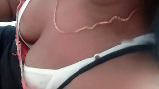 Blowjob For Office Mate Cum On Boobs
