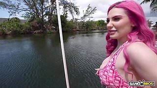 Watch pale Lily Lou get her anal destroyed with BBC - Bangbros Network