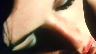 Amateur blonde and brunette lick each other