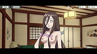 Hentai adventure with futanari and epic cumshot featuring Loveskysan69real