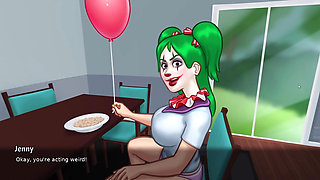new step mom and step son  make amazing seen in summertime saga part 9