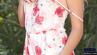 Divina Almeraz Naked - Busty Latina Playmate Shows Big Tits & Ass