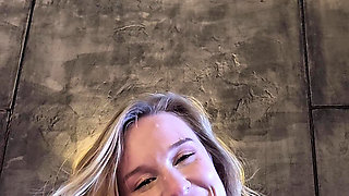 College Girl Alice Klay Use Her Feet to Make Me Cum