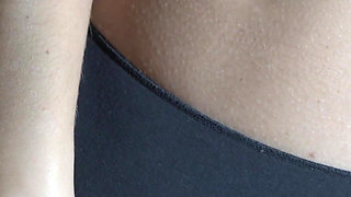 He Cums on My Panties and I Keep Jerking off Until Orgasm