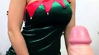 Busty milf brunette play with toys webcam chat