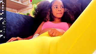 Hot Black Maid Does Some Webcam Black and Ebony