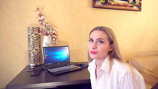 Sex with the Boss in the Workplace for a Raise