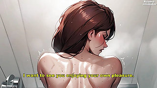 Elastic Woman Guiding Her Handjob And Asking For Cock In Her Pussy - HentaiJOI HandJob