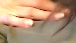 Brunette with small tits gets fucked hard