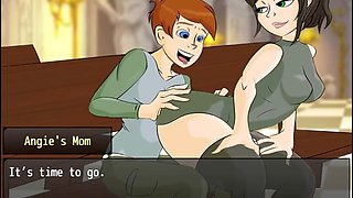 Twerking mom with big boobs in a wild place!