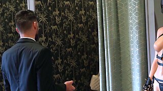 Big Titty Brunette Babes in Hardcore Anal Fun