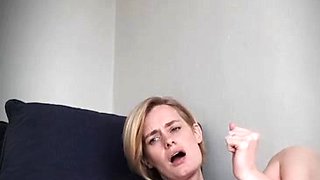 Cute Blonde Teen Solo Orgasm