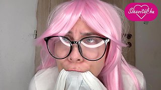 I Have a Cameltoe Pussy in My Leggings and I Masturbate