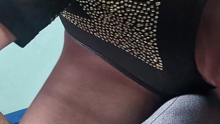 POV Elena Clark Leotard Masturbation