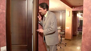 The Horny Secretary with the Big Tits