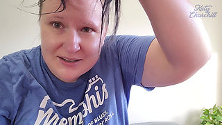 Super Sweaty After the Gym