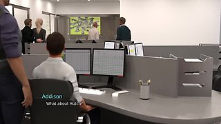 Husband's Boss Fucks His Wife - Big Tits Cheating Cuckold Story - HD 3D Sex
