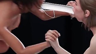 Robaatoo Speerph Two Busty Babes Get Intense Anal Action From a Hardcore Fucking Machine - Sweet Gaping Pleasure