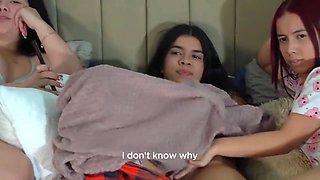I Told My Friends To Watch Movies At Home And We Ended Up Licking Eachother Pussy