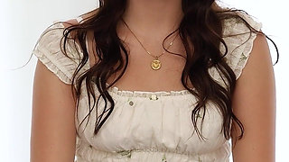 Girl Next Door with Glasses Creampied by a Guy She Just Met!