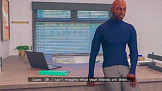 Cheating in the office - 3d animation bitch wife MILF cheats on her husband with her boss