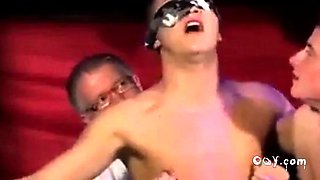 Twink Handjob and BDSM for Two Amateur Guys
