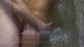 Morning Passionate Sex in the Shower From a Real Couple in Love