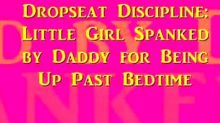 Dropseat Discipline: Little Girl Spanked by Daddy