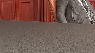 A Perfect Marriage: Married Ass Spanking in the Office by the Boss - Episode 50