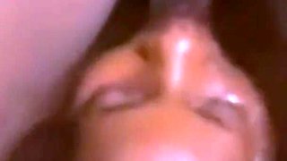 Ebony Lesbian Dildo Facefuck