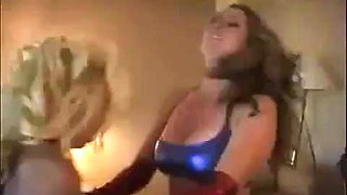 Superheroines ft. Christina Carter: Bondage, Chaturbate  Tied Porn