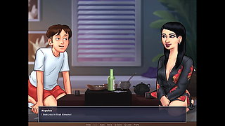 Summertime Saga 0.20.8 - Sex in the bank office (part 10)