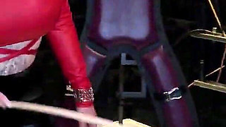 Miss Alessa Milano Bondage Caning Bastonade