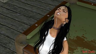 Hottest comic babe with an amazing sexy ass